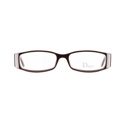 Christian Dior Brown Crystal Star Flat glasses Dior