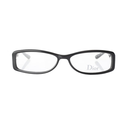 Christian Dior ’90s Lock Detail Black Rectangular Glasses Dior