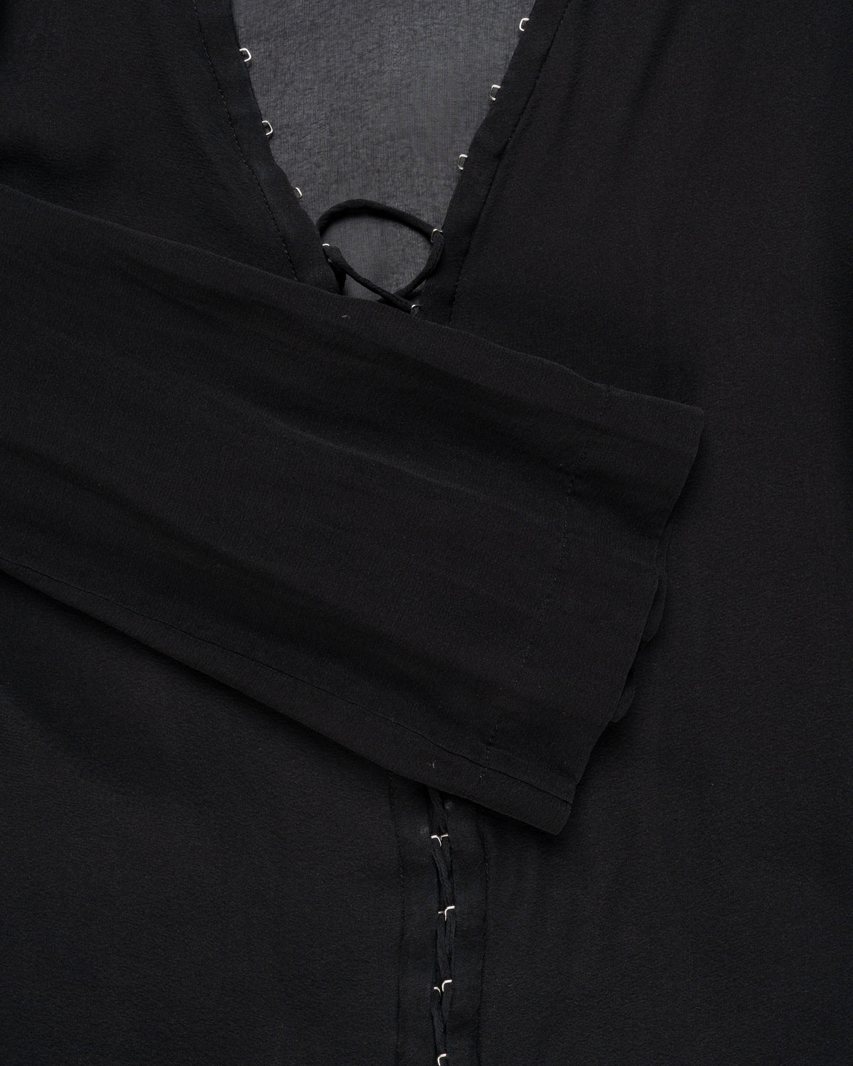 Dion Lee semi-sheer mesh laced top