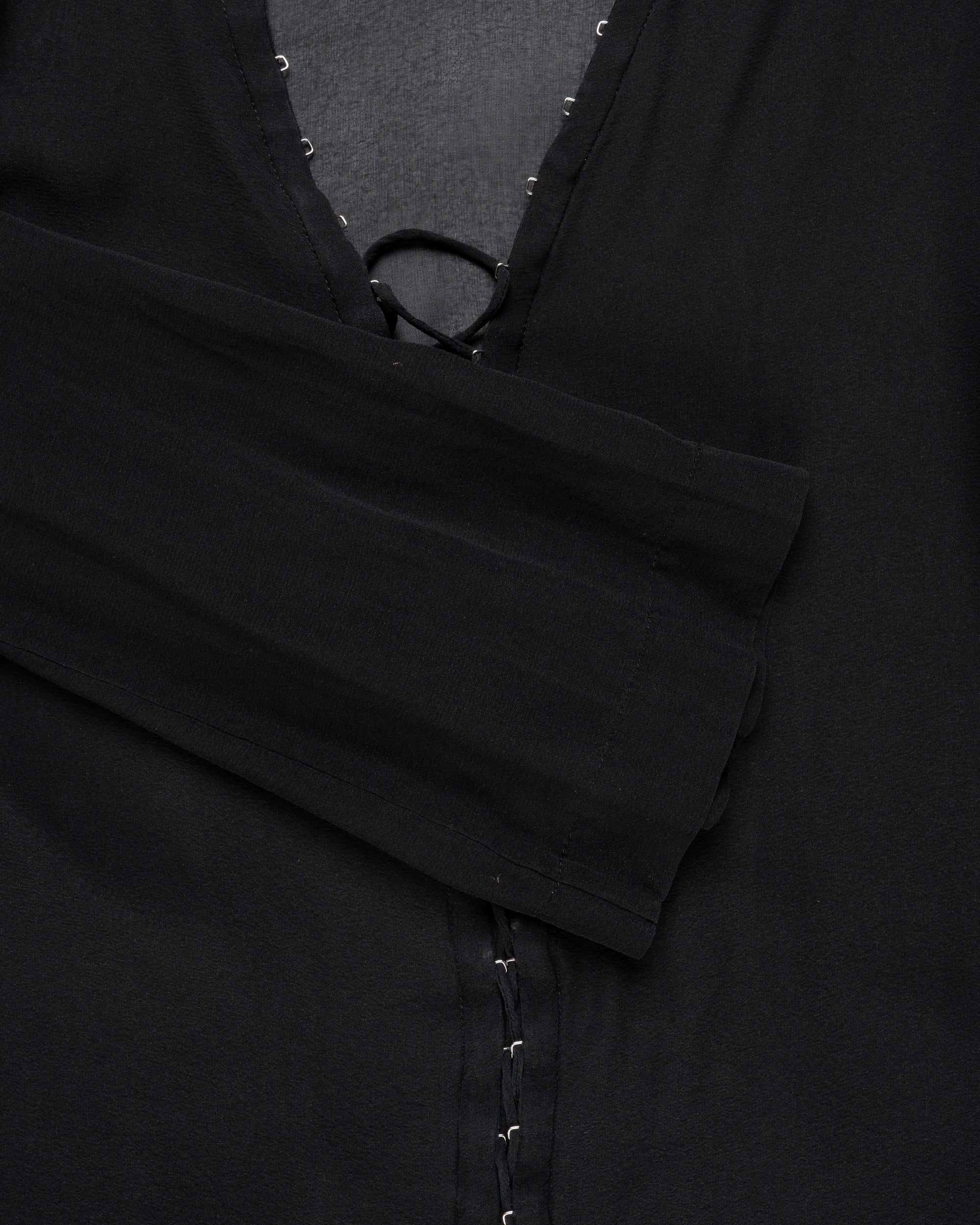 Dion Lee semi-sheer mesh laced top