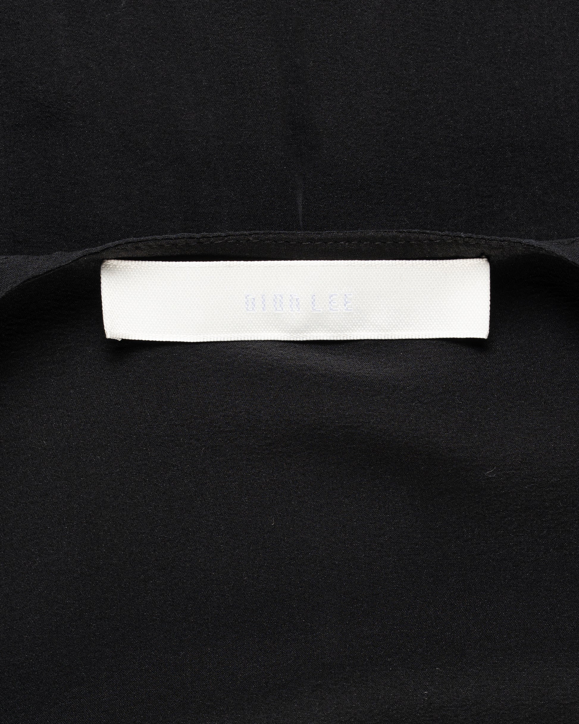 Dion Lee semi-sheer mesh laced top Dion Lee