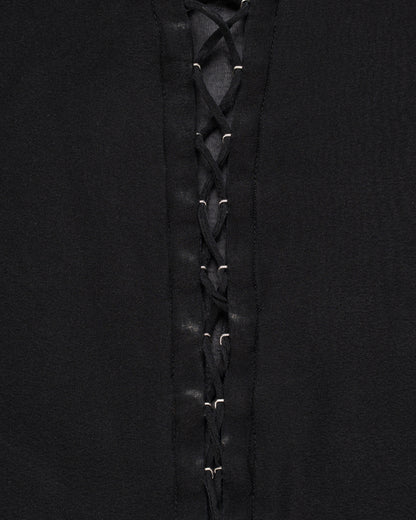 Dion Lee semi-sheer mesh laced top Dion Lee