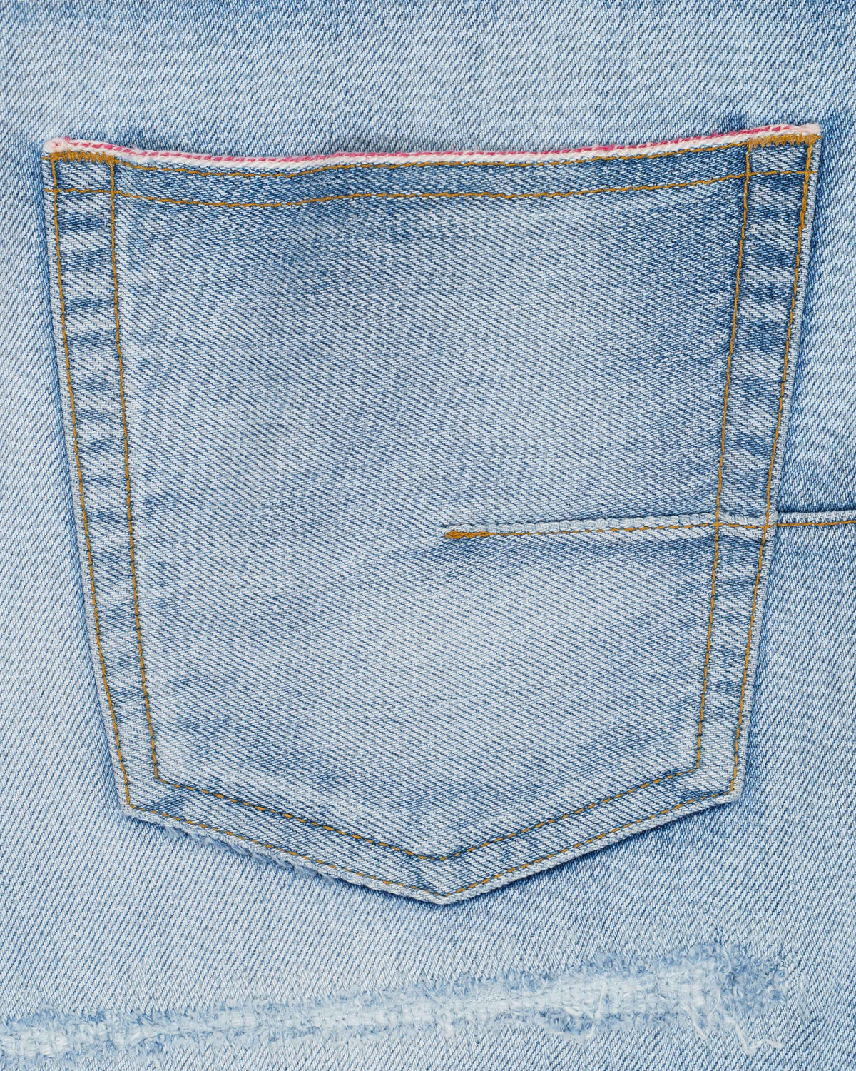 Dior slim light wash jeans