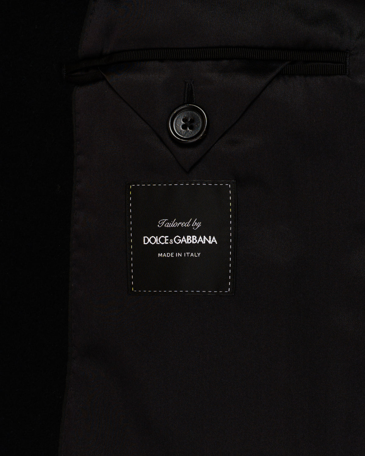 Dolce & Gabbana double-breasted cashmere wool coat