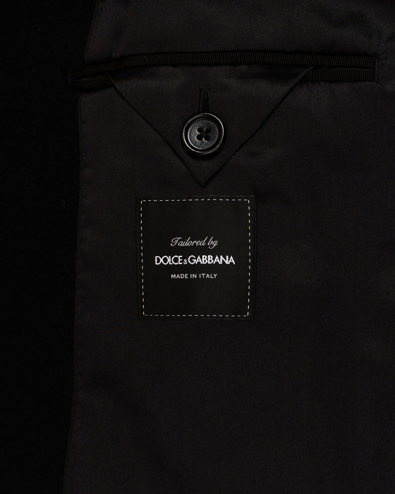 Dolce & Gabbana double-breasted cashmere wool coat thumbnail