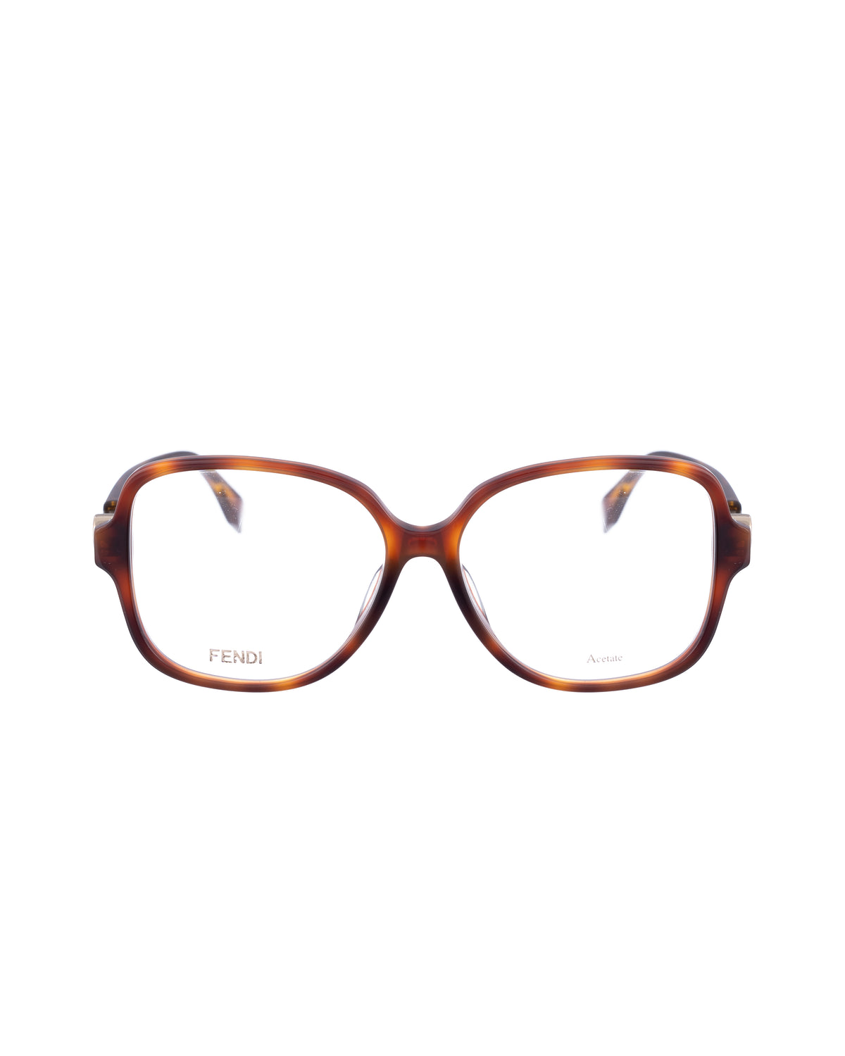 Fendi Oversized Havana Retro glasses