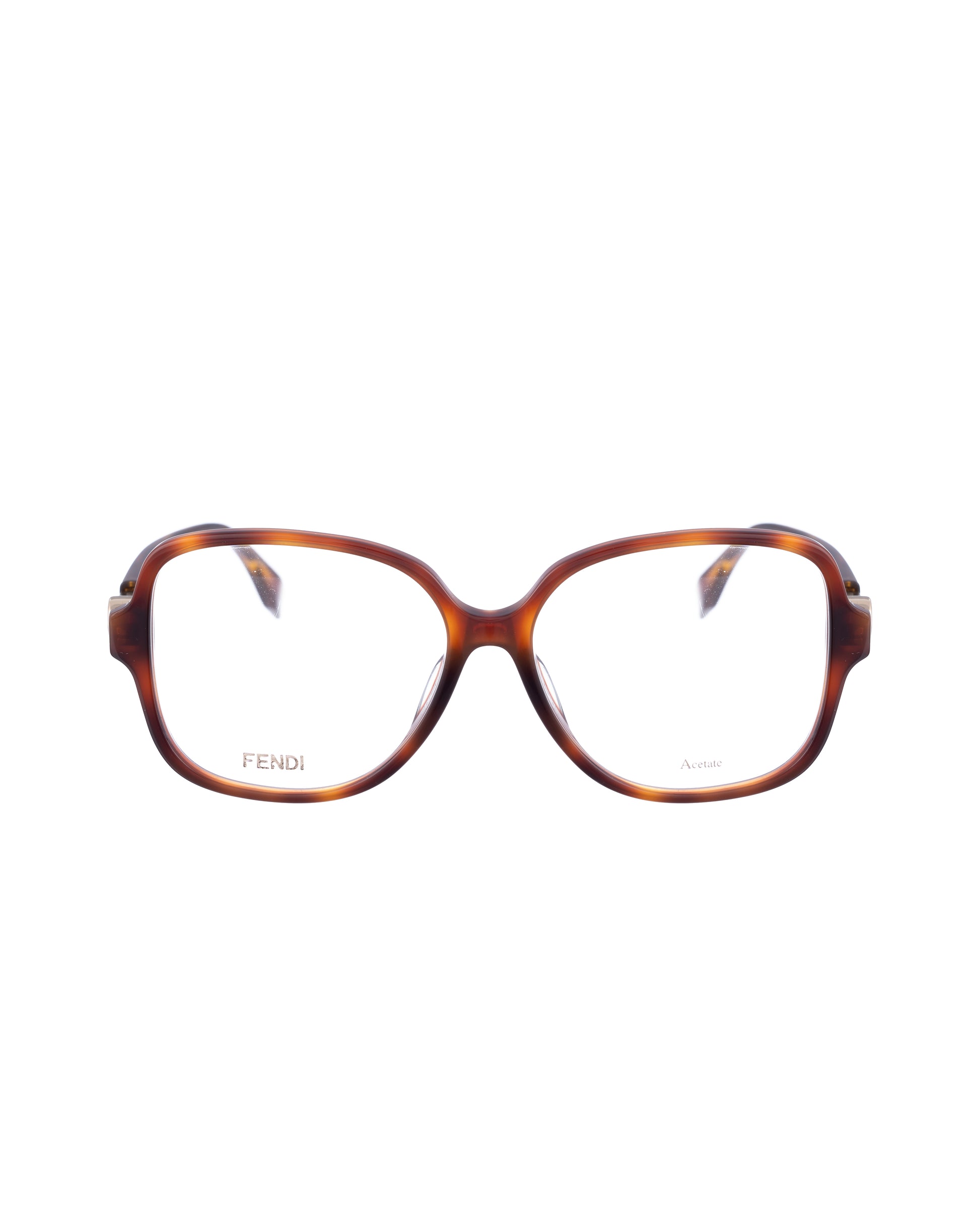 Fendi Oversized Havana Retro glasses Fendi