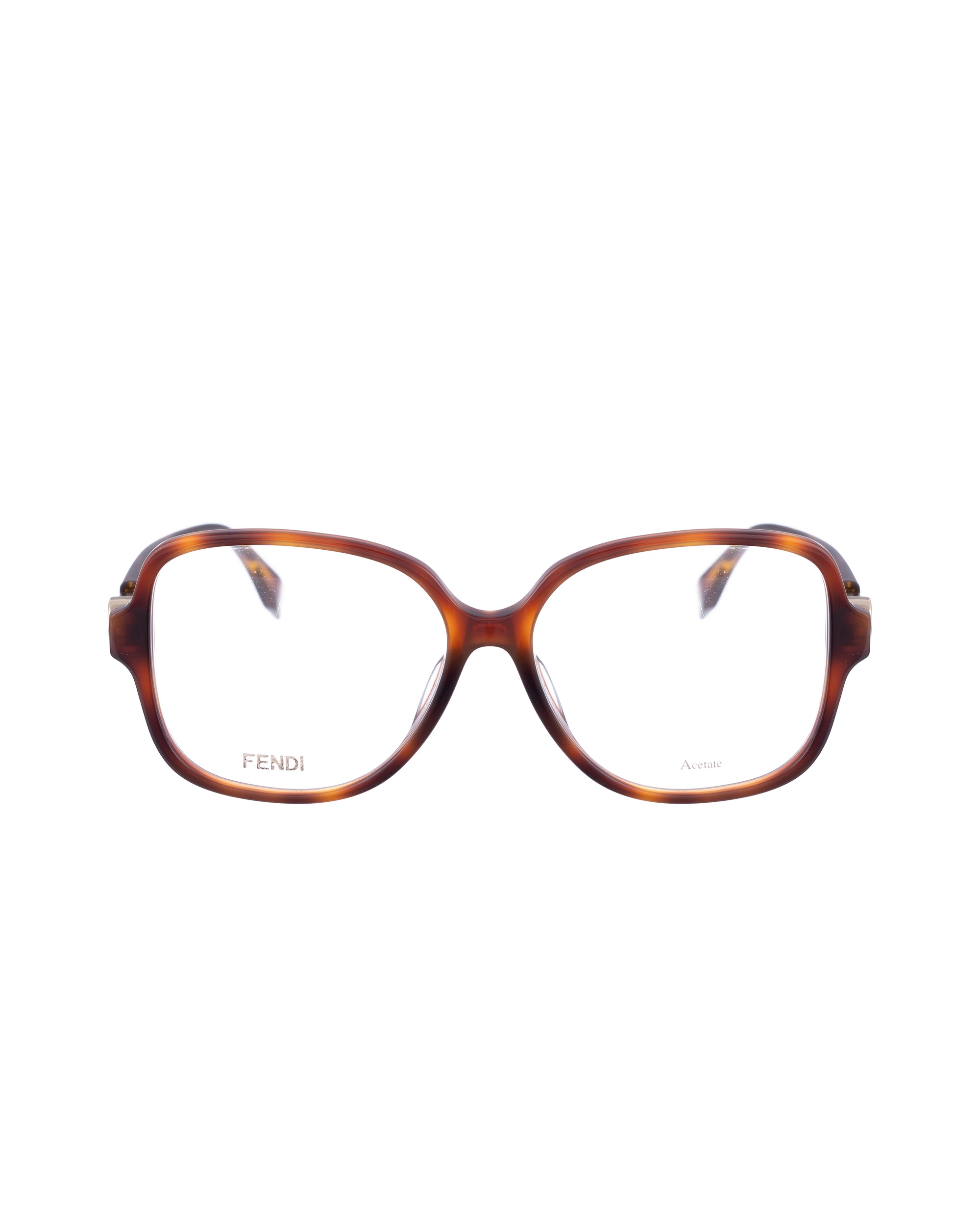 Fendi Oversized Havana Retro glasses