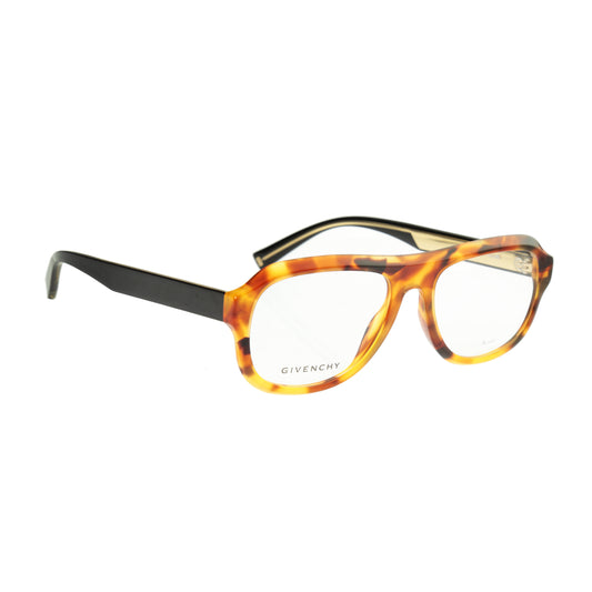 Givenchy Havana Brown Gold Pilot Frame Glasses GV 0124 Givenchy