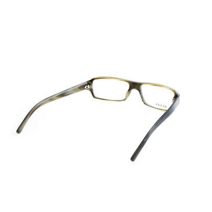 Gucci ’00s Green Rectangular Frame Glasses Gucci