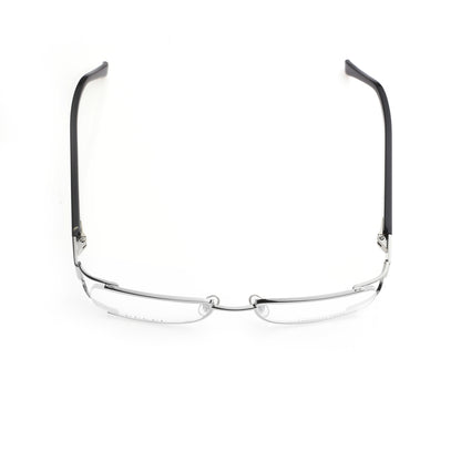 Gucci Black & Silver Monogram Rectangular glasses Gucci