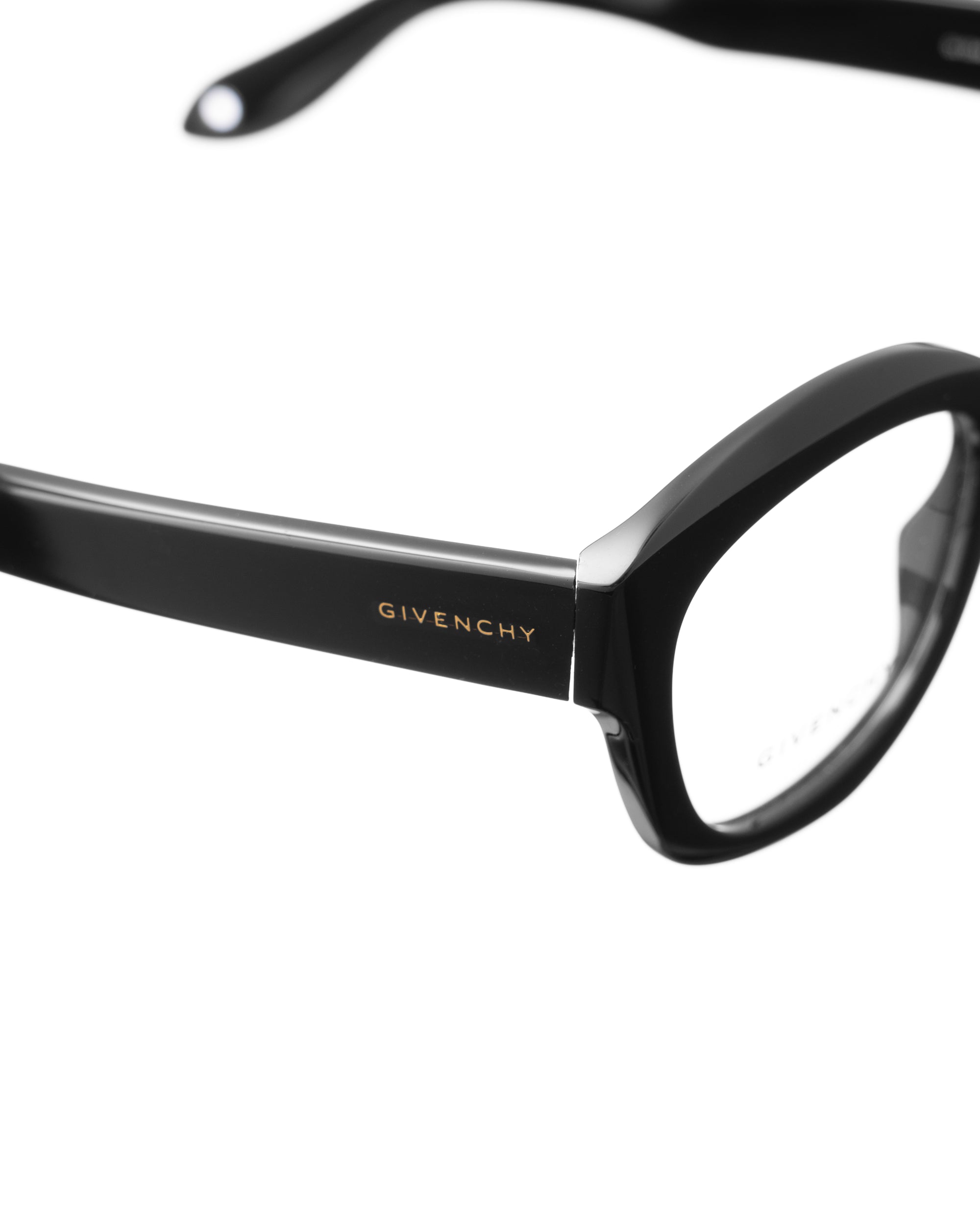 Givenchy 00s Bold Nerdy Black Glasses