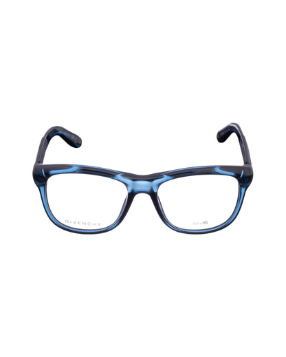 Givenchy 00s Bold Nerdy Navy Blue Glasses Givenchy
