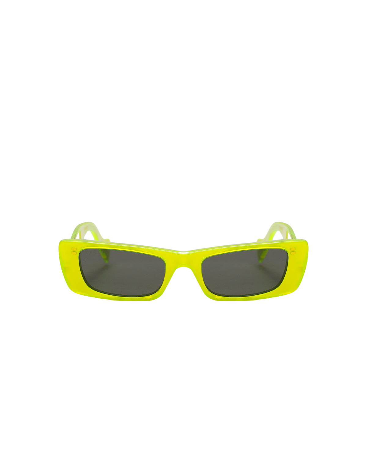 Gucci GG0516 neon green sunglasses