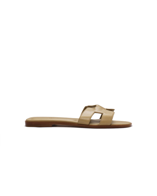 Hermès Oran Light Beige Sandal