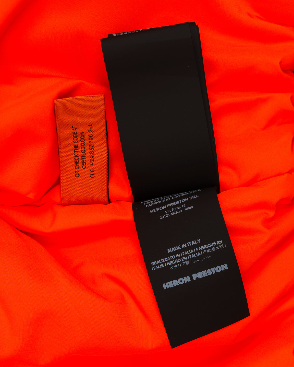 Heron Preston Bomber Jacket exRay patch