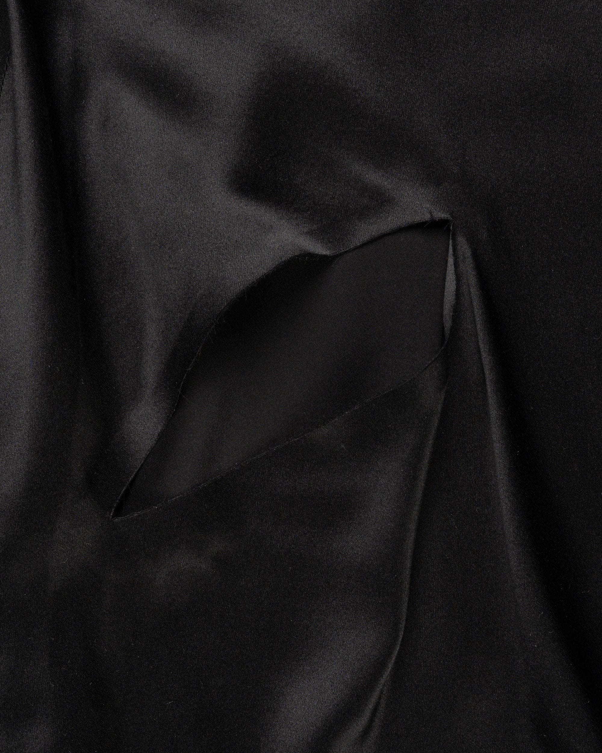 J.W. Anderson asymmetric bonded silk top