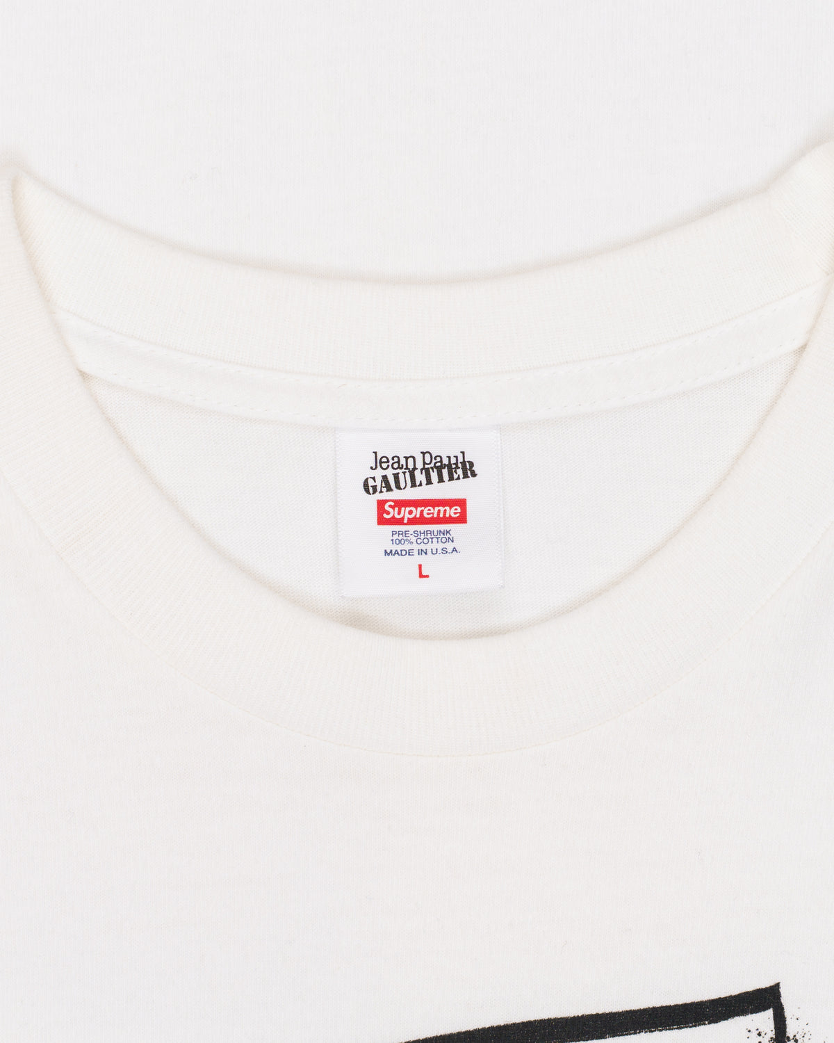 Jean Paul Gaultier x Supreme Box Logo