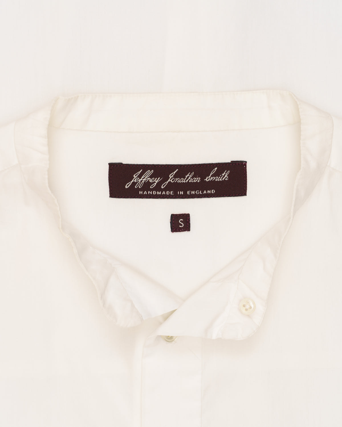 Jeffrey Jonathan Smith Handmade Stand Collar Shirt