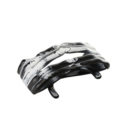Jeremy Scott Distressed Blk Acetate Hands Frame sunglasses Jeremy Scott