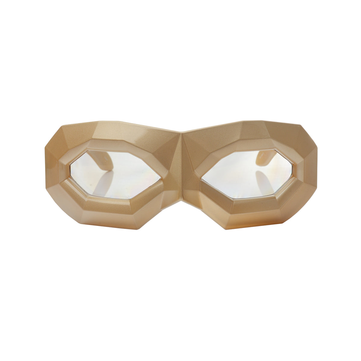 Walter Van Beirendonck SS2011 Copper Gold Diamond Sunglasses