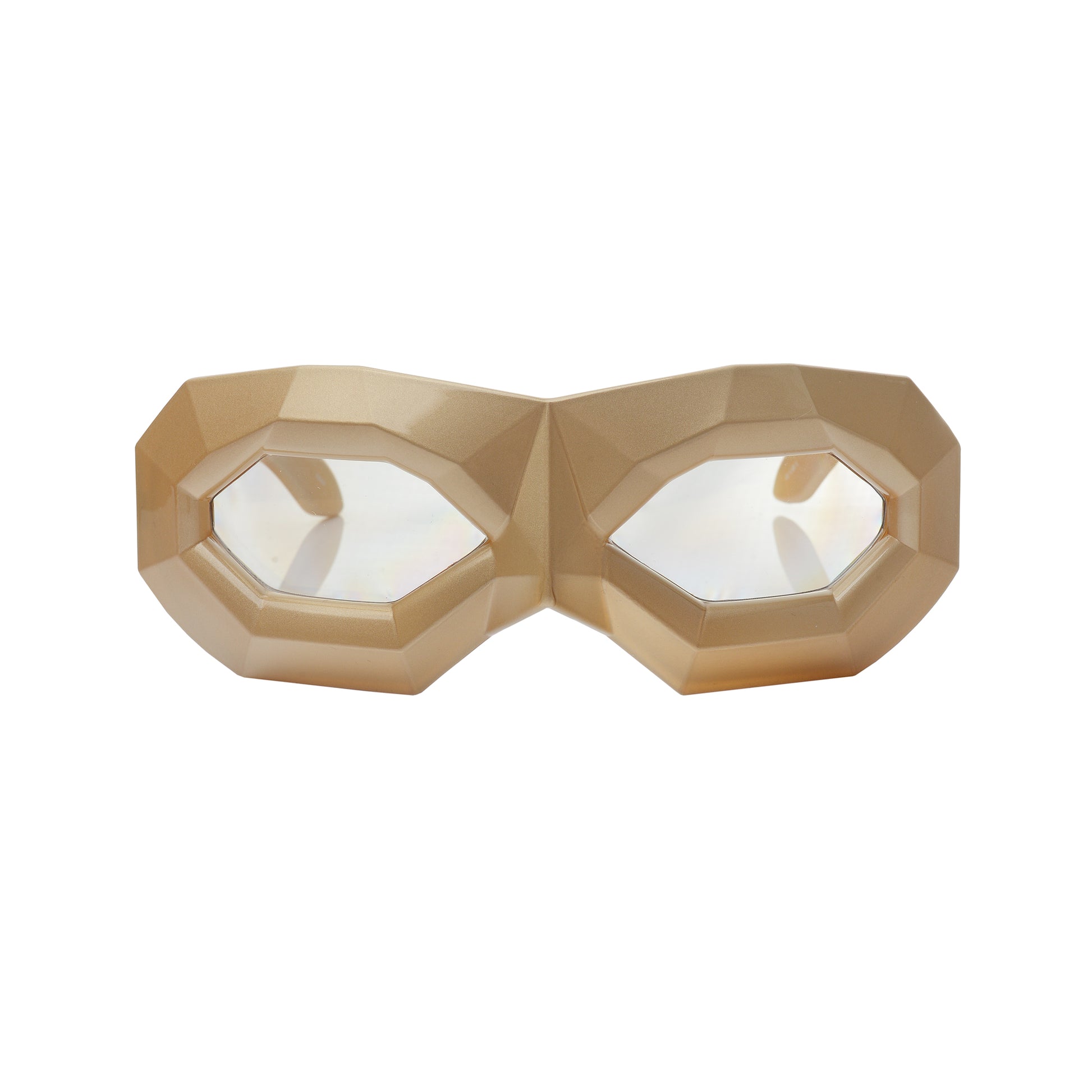 Walter Van Beirendonck SS2011 Copper Gold Diamond Sunglasses Walter Van Beirendonck