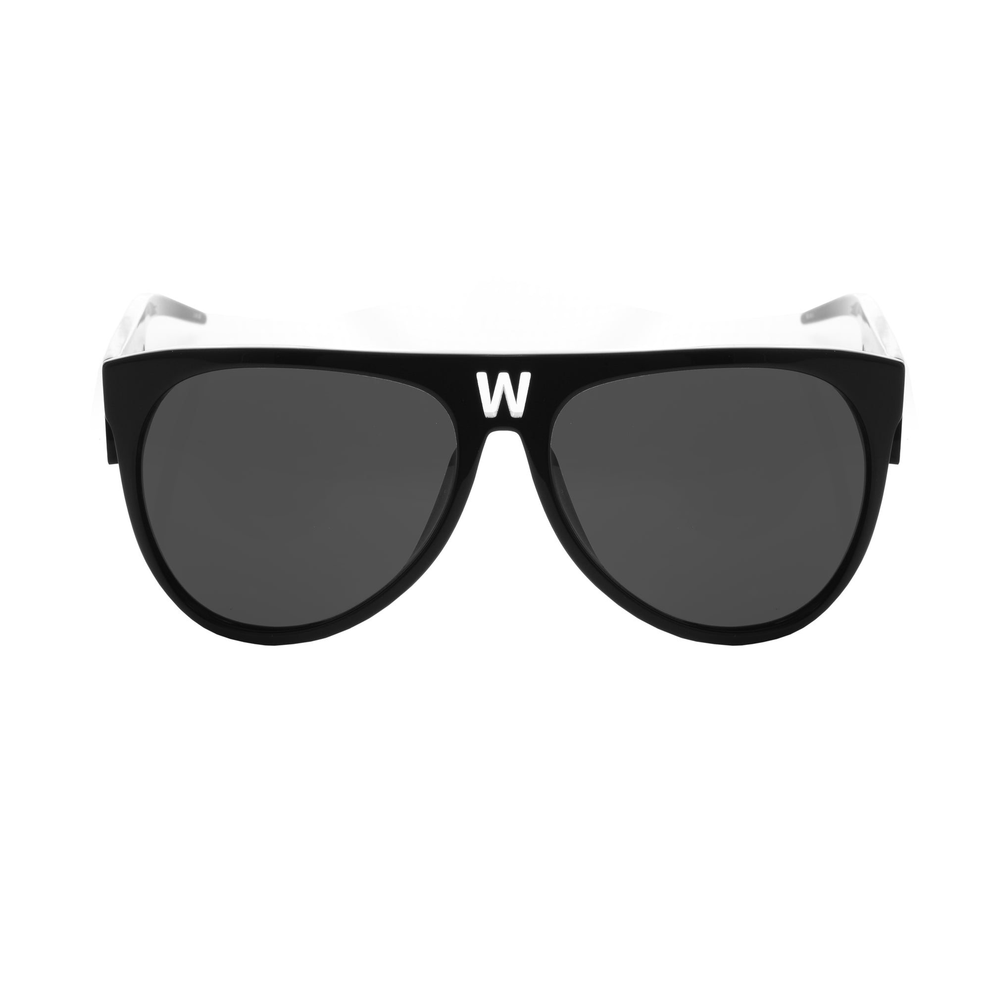 Walter Van Beirendonck Black Acetate Comb Detail sunglasses