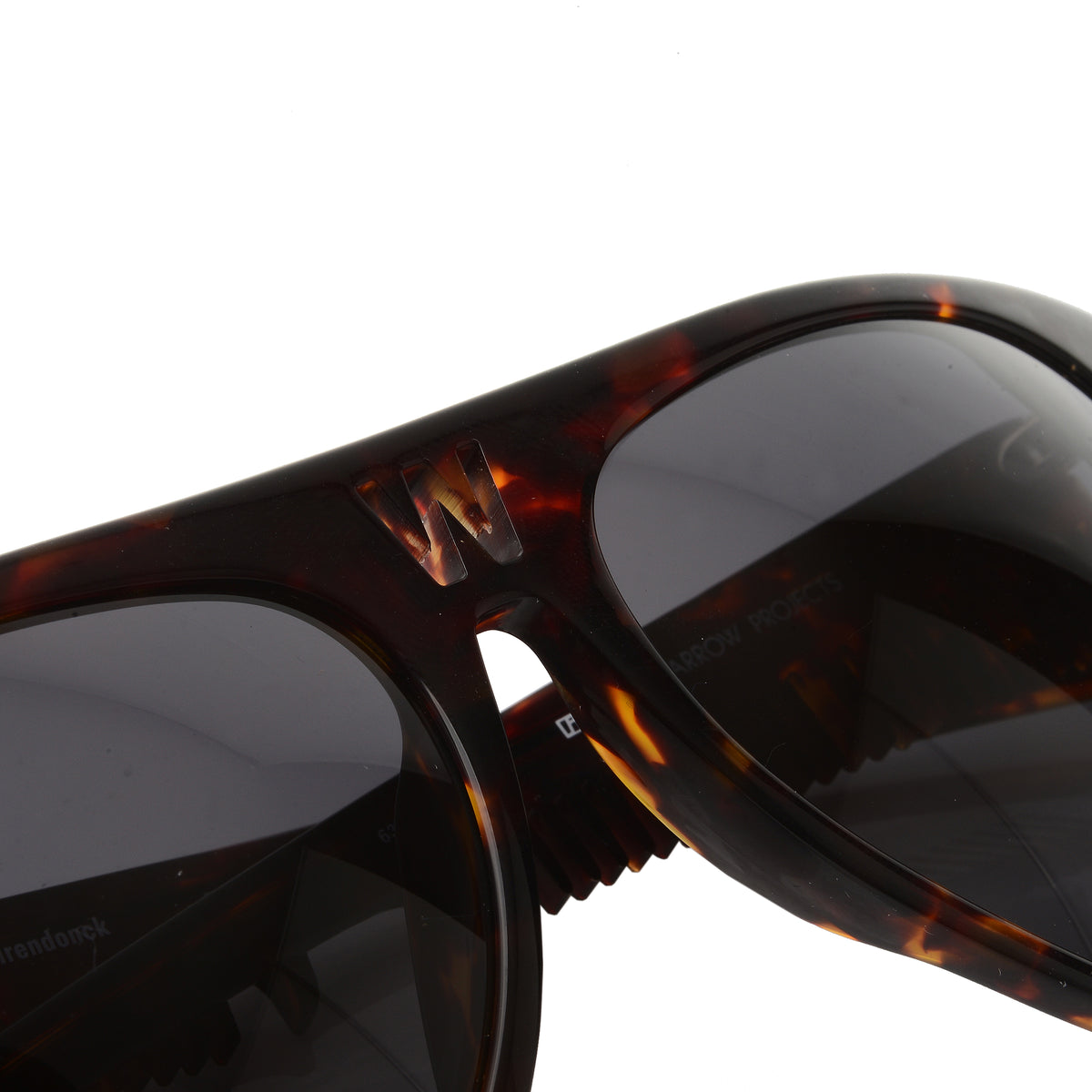 Walter Van Beirendonck Tshell Acetate Comb Detail sunglasses