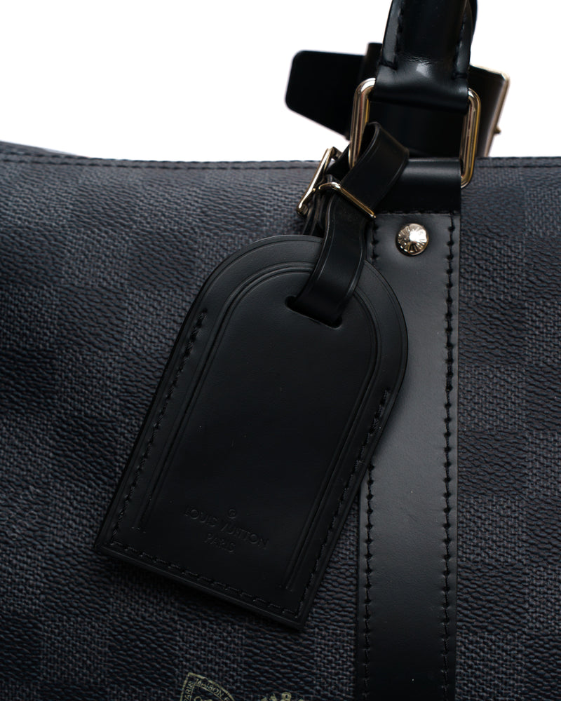 Louis Vuitton Damier Stamp Duffle 50 thumbnail