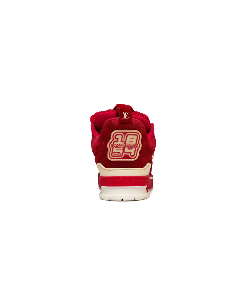 Louis Vuitton red skate trainers thumbnail