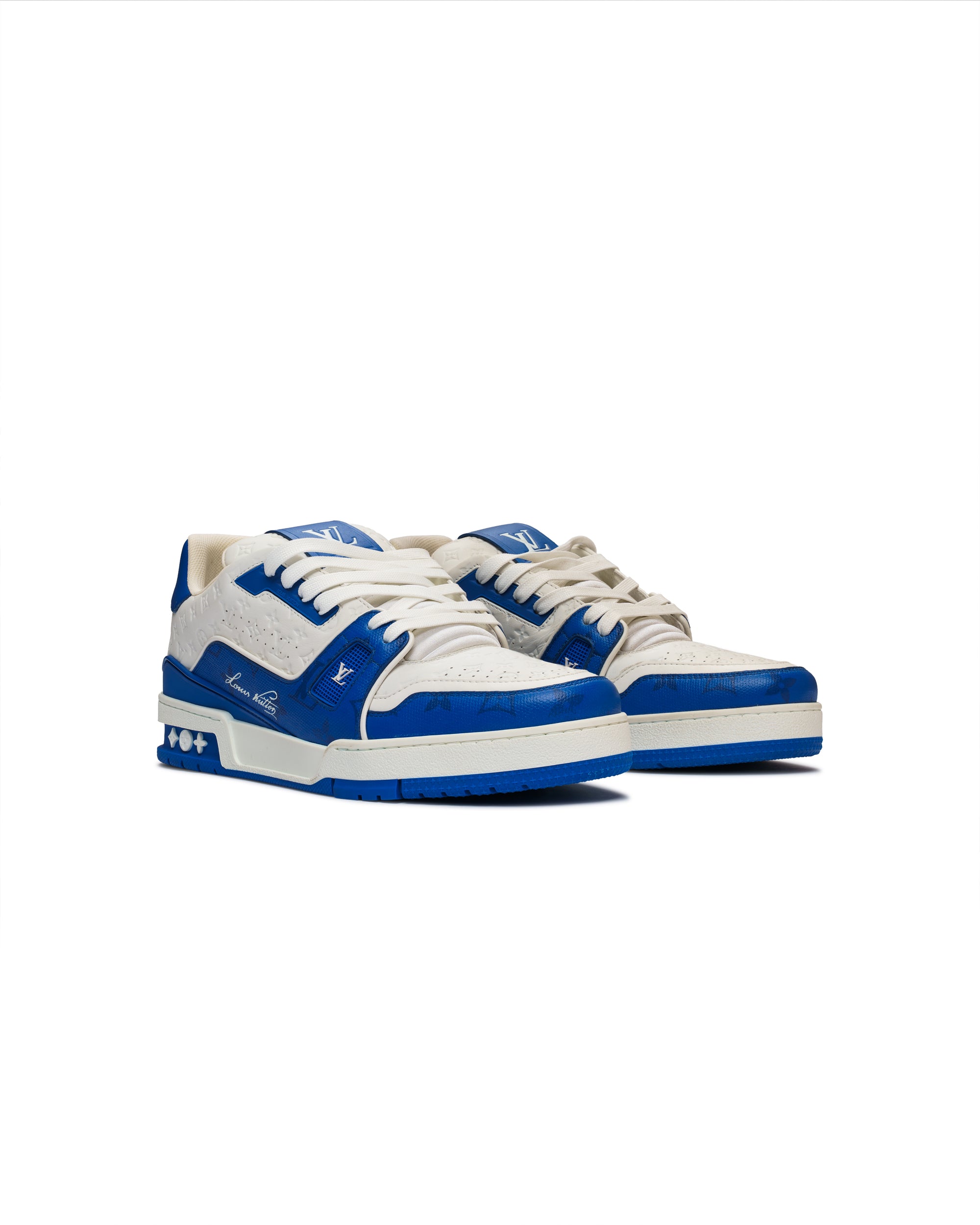 Louis Vuitton trainers embossed mono
