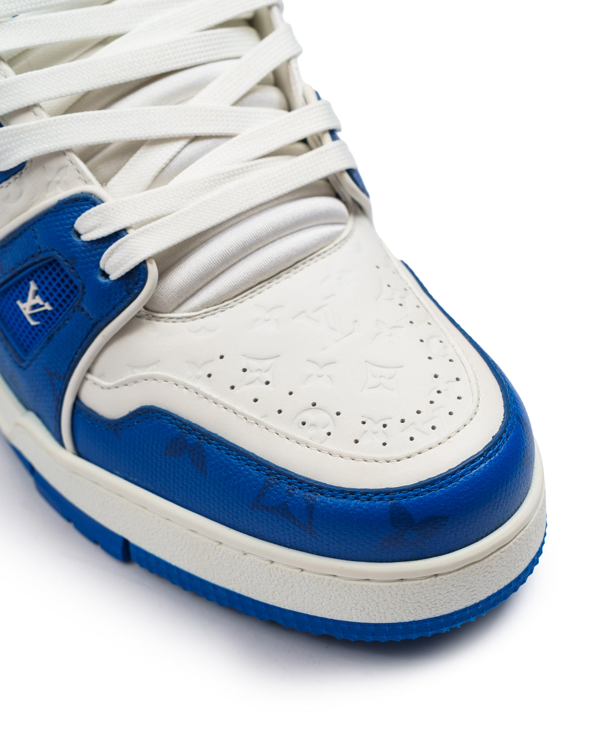 Louis Vuitton trainers embossed mono