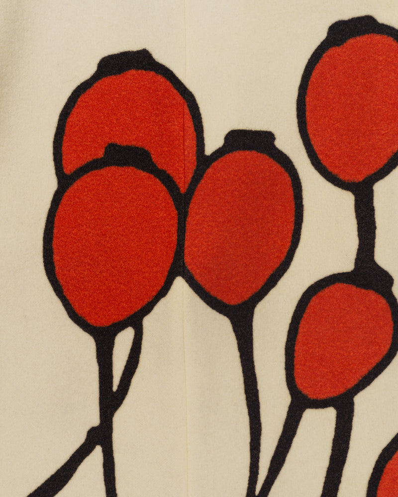 Loewe Herbarium Print Long Wool Coat thumbnail