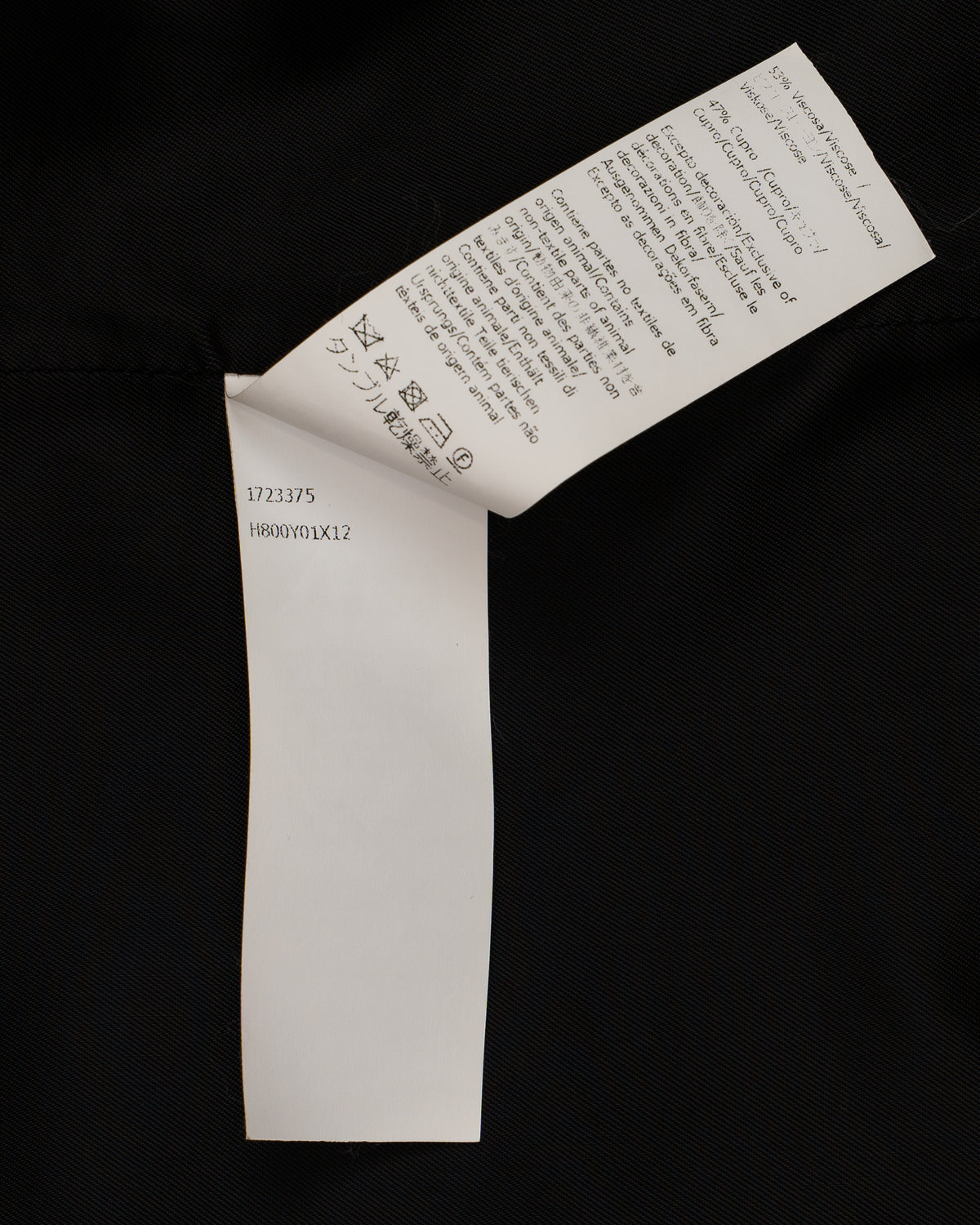Loewe Herbarium Print Long Wool Coat