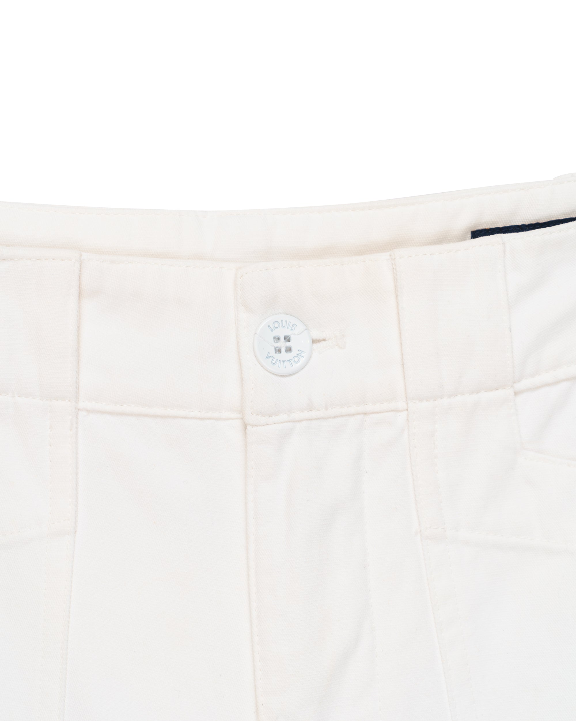 Louis Vuitton Cargo Shorts Cream
