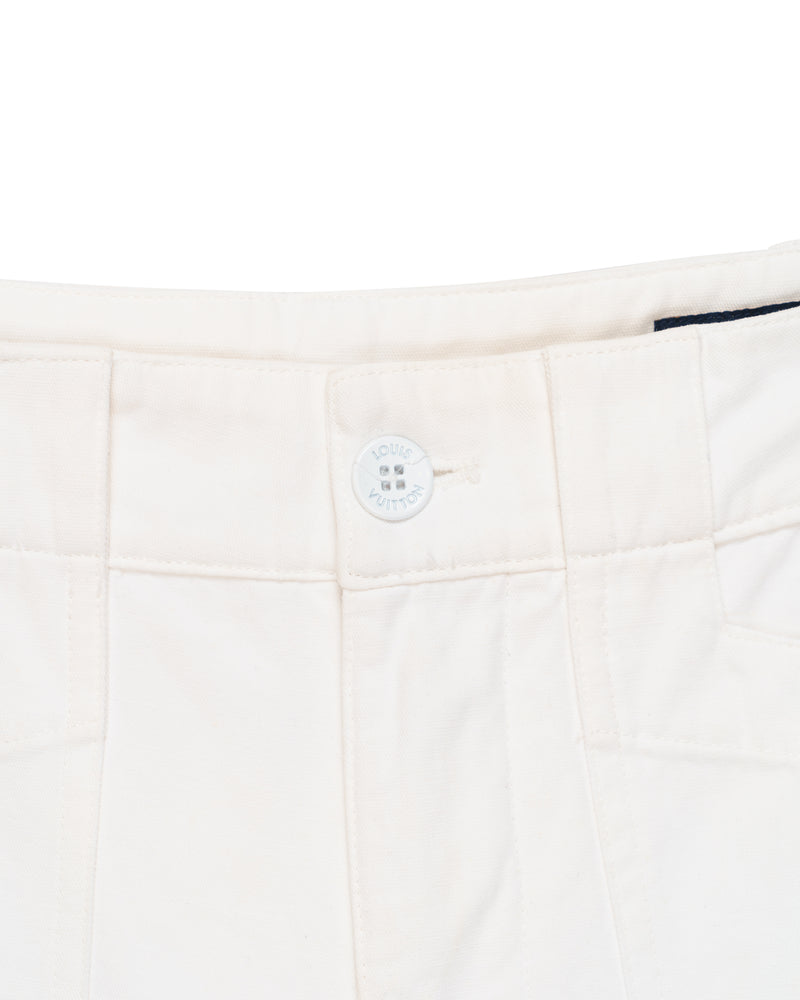 Louis Vuitton Cargo Shorts Cream thumbnail