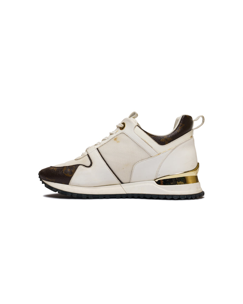 Louis Vuitton Run Away Sneaker White Monogram thumbnail