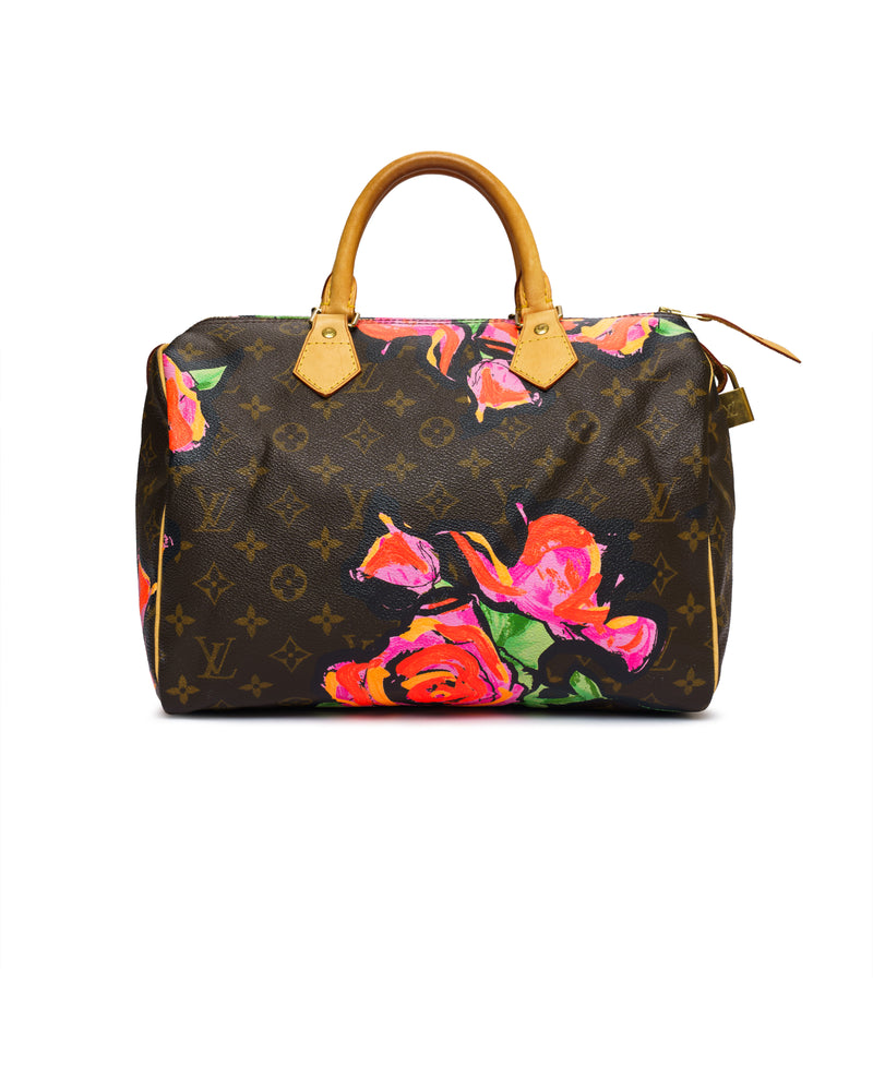 Louis Vuitton Stephen Sprouse Monogram Roses Speedy 30 thumbnail