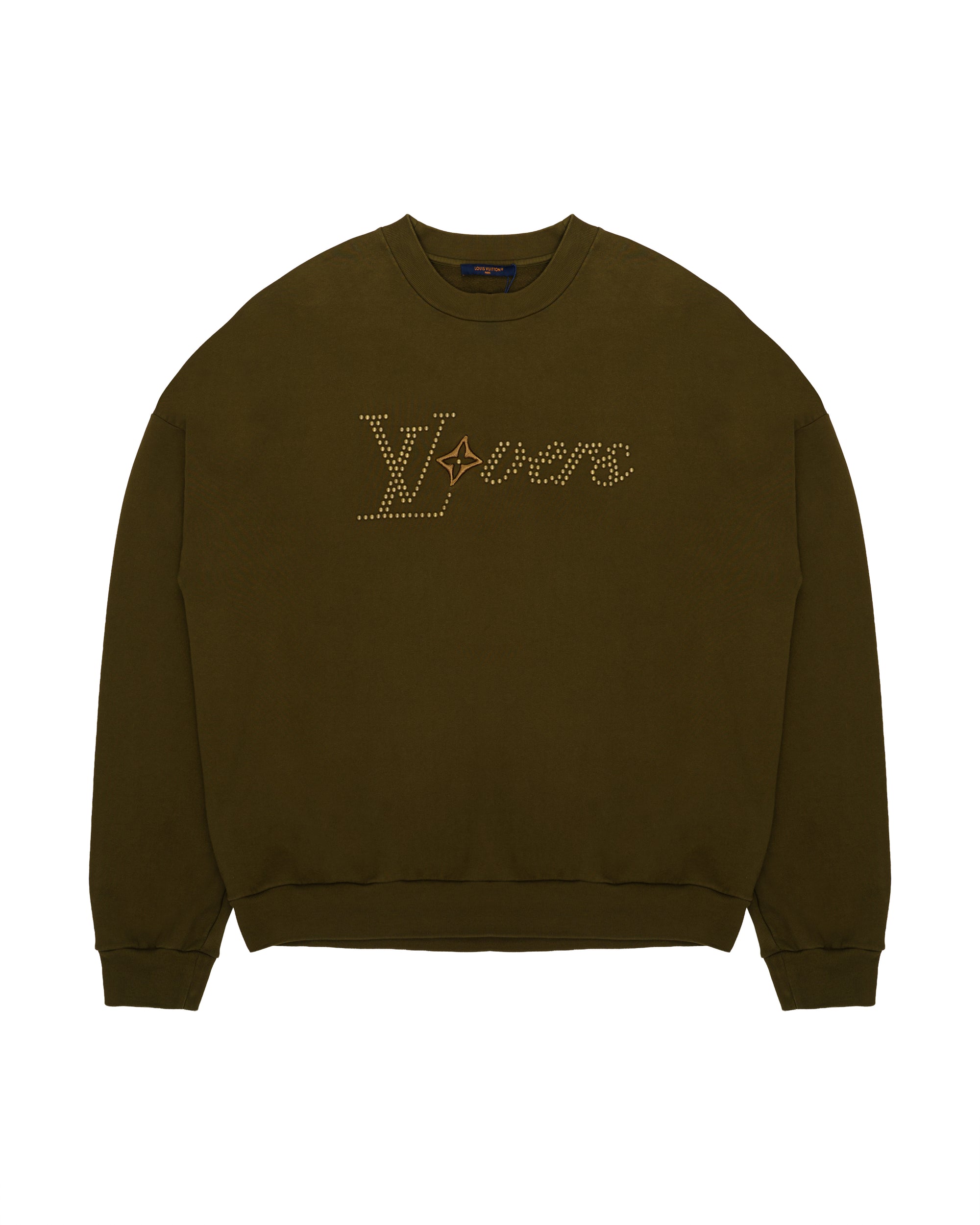 Louis Vuitton lovers khaki crewneck