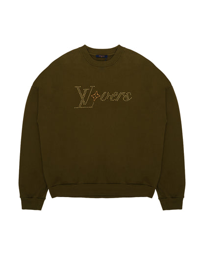 Louis Vuitton lovers khaki crewneck