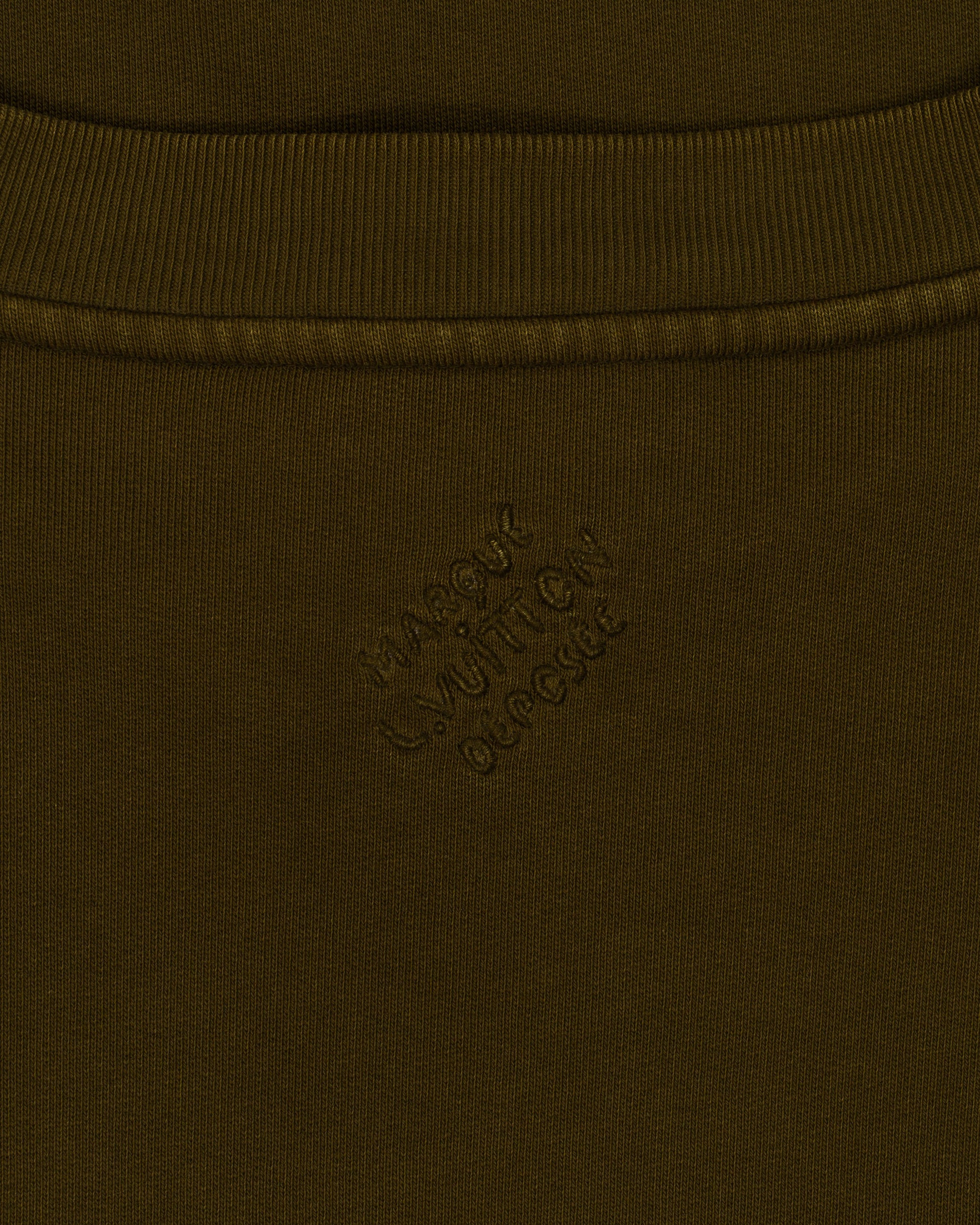 Louis Vuitton lovers khaki crewneck Louis Vuitton