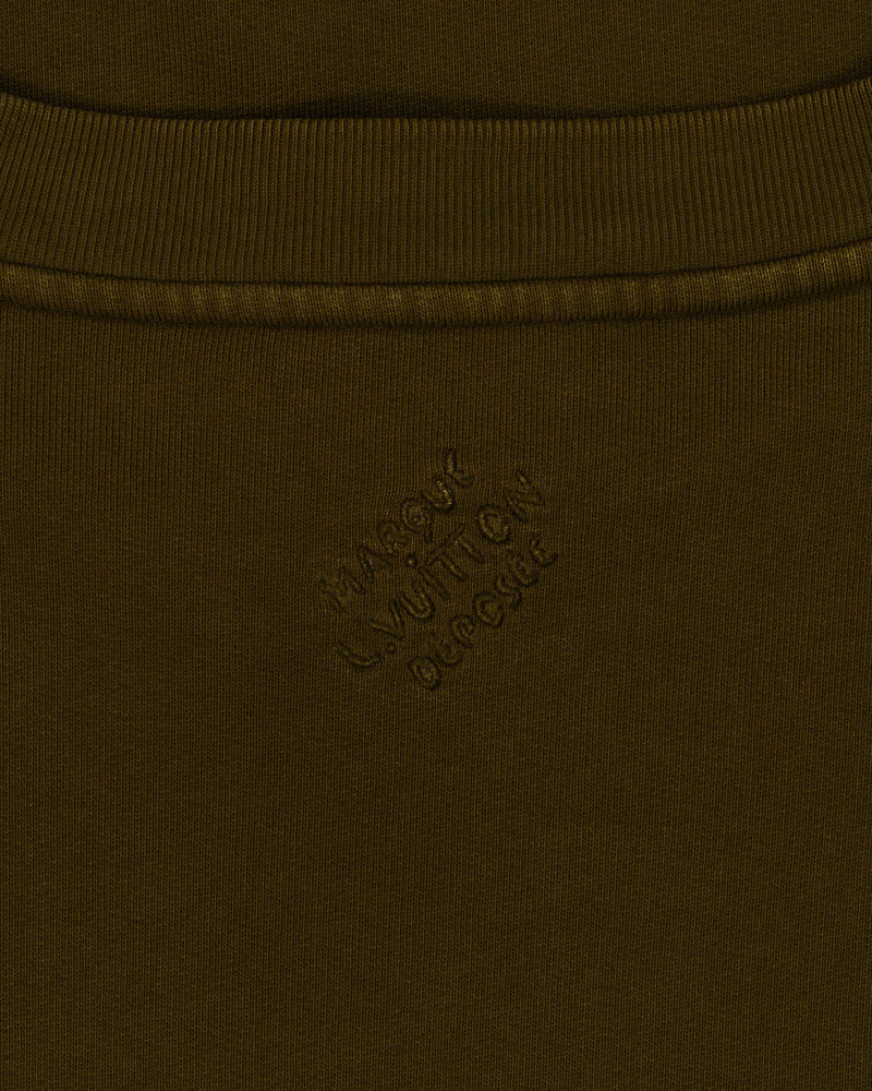 Louis Vuitton lovers khaki crewneck thumbnail