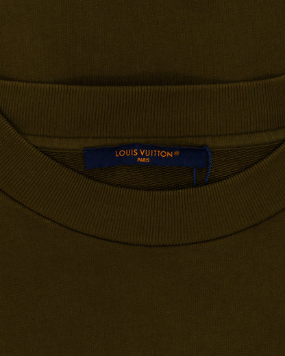 Louis Vuitton lovers khaki crewneck Louis Vuitton