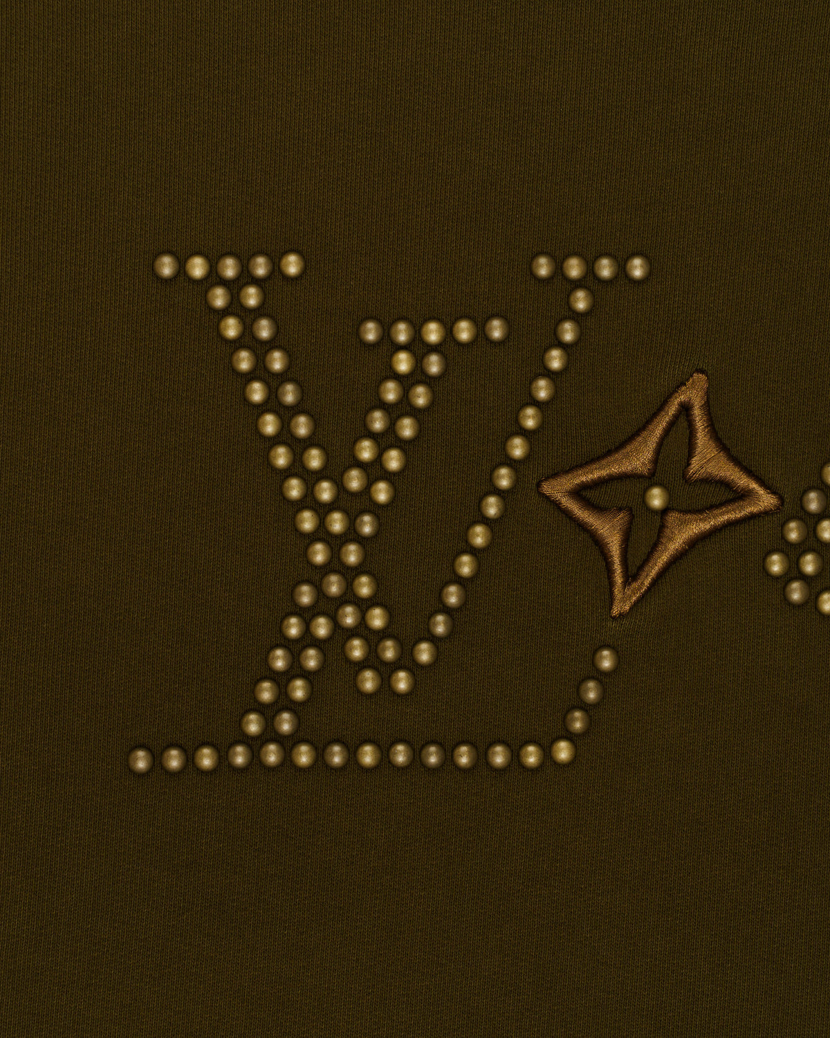 Louis Vuitton lovers khaki crewneck