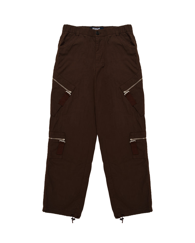 Jacquemus "Le Papier" 'Le Cargo Marrone' brown cargo pants Jacquemus