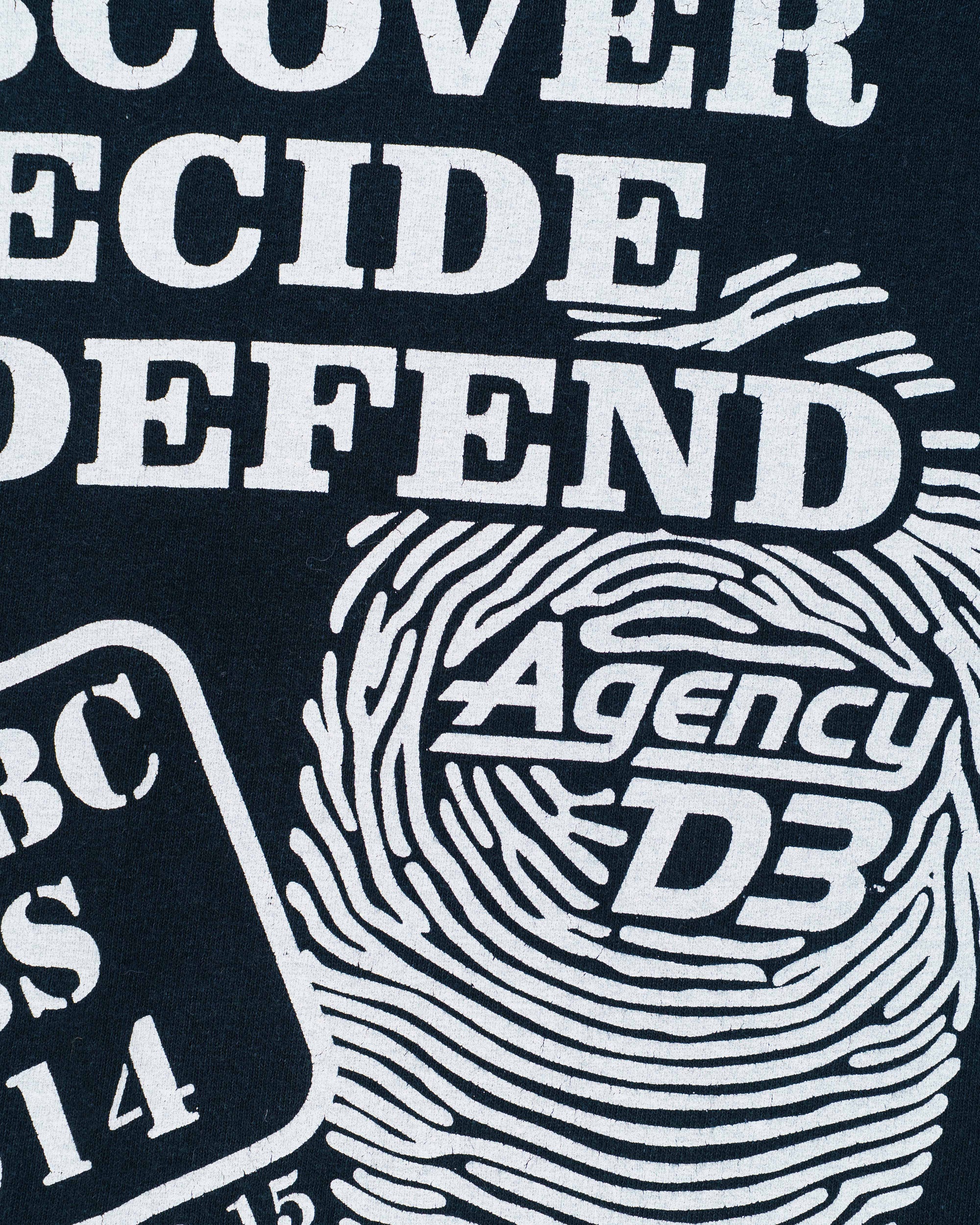 Marine Serre Regenerated Graphic Patchwork T-Shirt Black