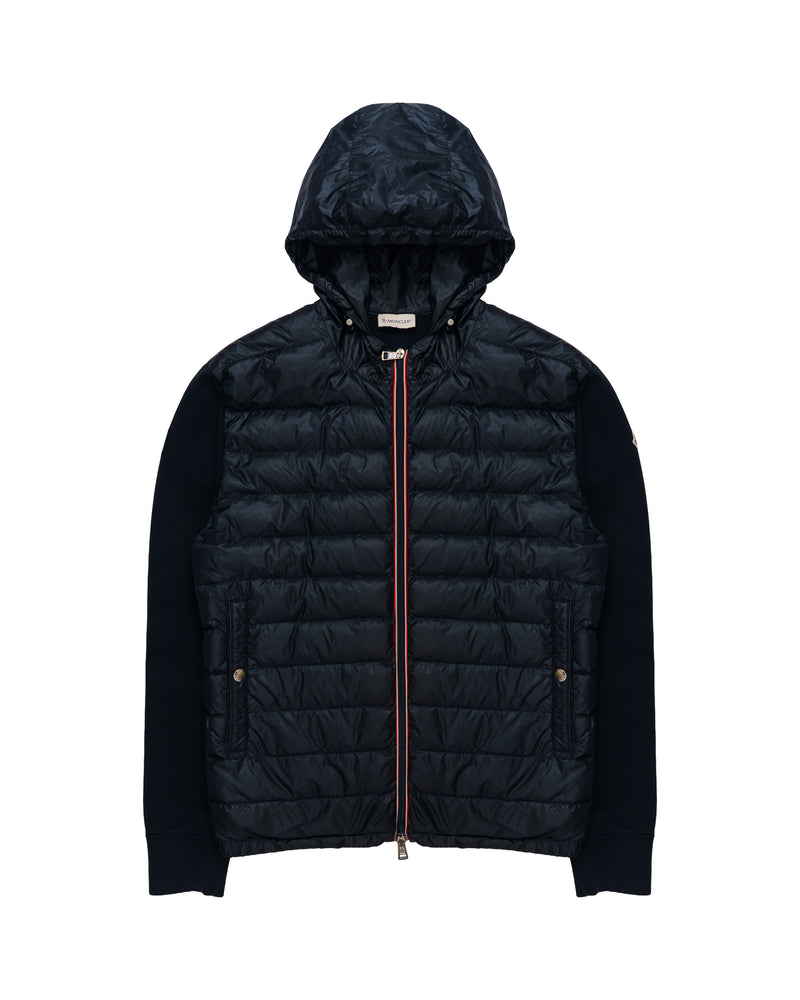 Moncler Hooded Hybrid Zip Cardigan thumbnail