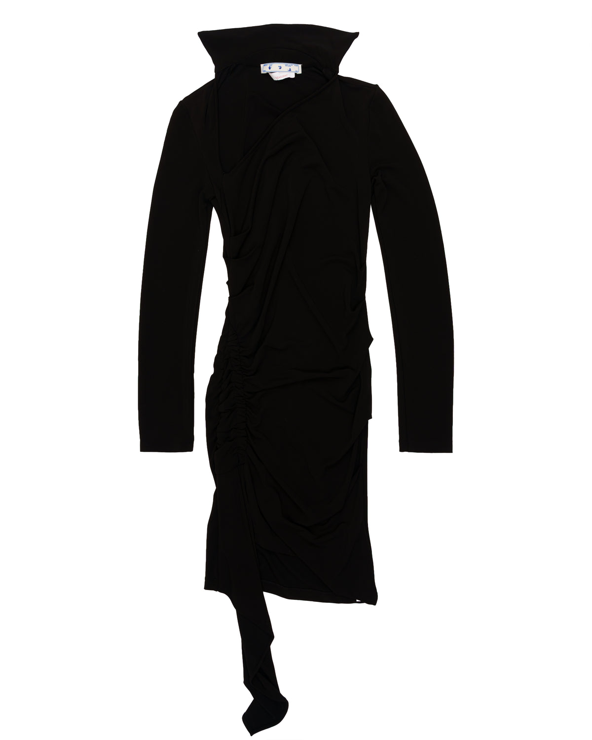 Off-White seasonal mini draped dress