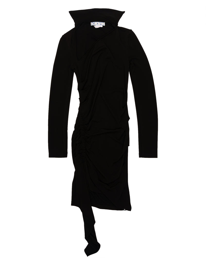 Off-White seasonal mini draped dress thumbnail