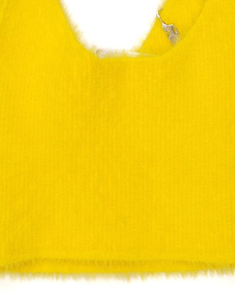 Off-White™ "Seasonal" Fluffy Knit Tank Top thumbnail